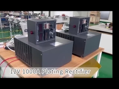 12V 1000A Rectificador de Revestimento Electroplating com CC CV Função Rectificador de Revestimento Cromo Níquel