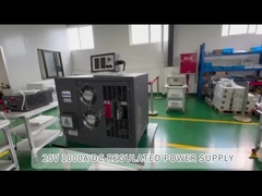 Fornecedor de alimentação por galvanização 20v 1000a 20kw Igbt Rectificador para tratamento de águas residuais Fornecedor de alimentação DC