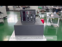 12v 600a Rectificador de polaridade inversa para anodização Rectificador Igbt com relé de tempo