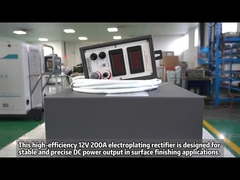 Rectificador de galvanização de 12 V a 200 A