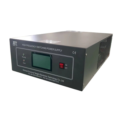 fonte de alimentação de DC ajustável de 15V 400A 6KW com relação do tela táctil do microcontrolador