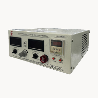 100A 12V Control Panel Local Eletroplating Power Supply com Corrente Constante Voltagem Constante