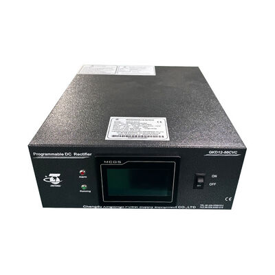 comprar Rectificador de corrente contínua de ondulação baixa programável de 12 V 50 A para galvanização com entrada de fase única 220 V Fabricação em linha