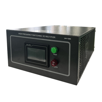 Bom preço Fornecedor de alimentação de galvanização 24V 125A Rectificador de galvanização RS485 on-line