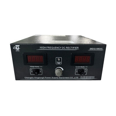 Bom preço Rectificador eletrodeposição seletivo de ondulação baixa de 12 V a 100 A com entrada de 220 V monofásica on-line