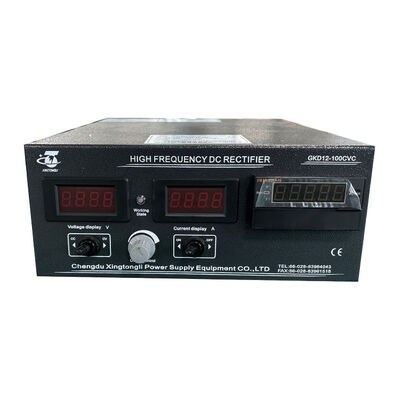 Bom preço Retificador de Galvanoplastia 12V 100A com Amperímetro Minuto Controle Local Monofásico 220V on-line